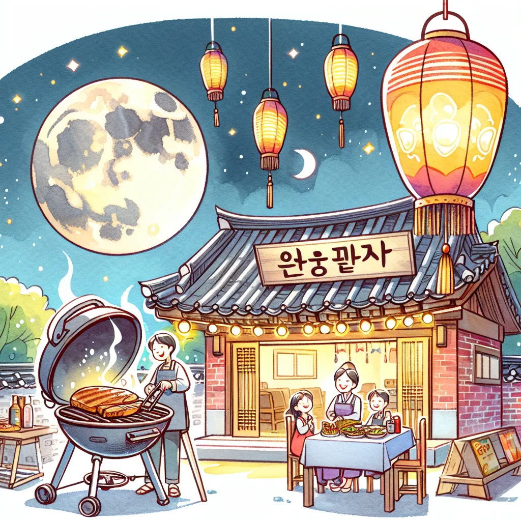 与这些烧烤点一起品味节日--为 Chuseok 开放的烧烤点