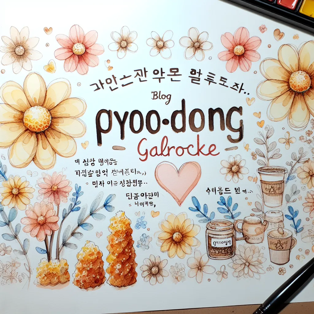 flowers-gyodong-galrokke-letters-from-positive-bees-cafe