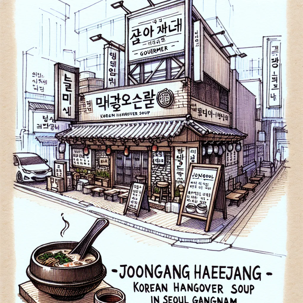 중앙해장국-한식-숙취해장국-맛집-서울-강남-맛집